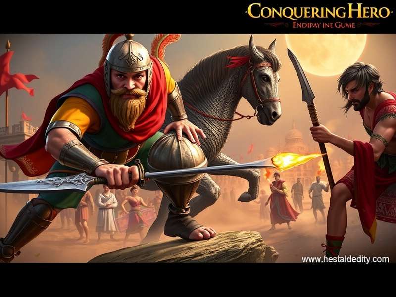 Conquering Hero Battle Scene